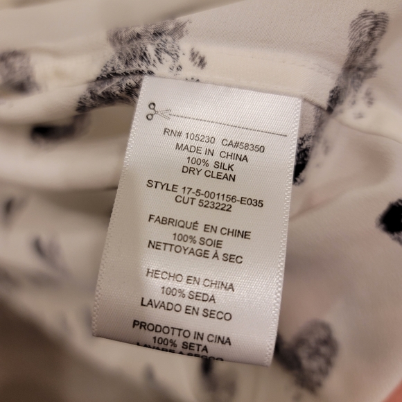 Equipment Essential Heart Print Silk Shirt - Picture 7 of 7